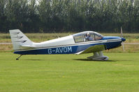 G-AVOM @ EGBS - CEA DR221 at Shobdon on the Day of the 2009 LAA Regional Strut Fly-in