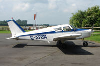 G-ATON @ EGBS - Piper at Shobdon on the Day of the 2009 LAA Regional Strut Fly-in - by Terry Fletcher