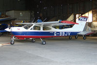 G-BBJV @ EGBS - Cessna 177RG at Shobdon on the Day of the 2009 LAA Regional Strut Fly-in