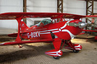 G-BOXV @ EGBS - Pitts S-1S at Shobdon on the Day of the 2009 LAA Regional Strut Fly-in