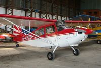 G-AYXU @ EGBS - Champion 7KCAB at Shobdon on the Day of the 2009 LAA Regional Strut Fly-in