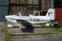 G-AXIX @ EGBS - Glos Airtourer at Shobdon on the Day of the 2009 LAA Regional Strut Fly-in