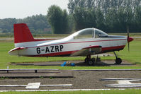 G-AZRP @ EGBS - Glos Airtourer at Shobdon on the Day of the 2009 LAA Regional Strut Fly-in - by Terry Fletcher