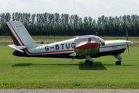 G-BTUG @ EGBS - Rallye 180 at Shobdon on the Day of the 2009 LAA Regional Strut Fly-in