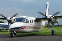 N60BM @ EGBM - Aero Commander 690A at Tatenhill , UK - by Terry Fletcher