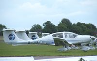 G-OCCF @ EGTC - DA40TDI based at Cranfield - by Simon Palmer