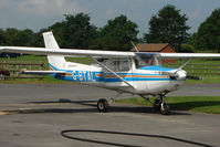 G-BTAL @ EGBS - Cessna 152 at Shobdon on the Day of the 2009 LAA Regional Strut Fly-in