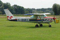 G-BNKC @ EGBS - Cessna 152 at Shobdon on the Day of the 2009 LAA Regional Strut Fly-in