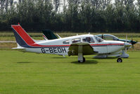 G-BEOH @ EGBS - Piper at Shobdon on the Day of the 2009 LAA Regional Strut Fly-in - by Terry Fletcher