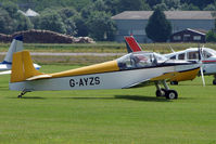 G-AYZS @ EGBS - D62B Condor at Shobdon on the Day of the 2009 LAA Regional Strut Fly-in - by Terry Fletcher