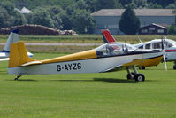 G-AYZS @ EGBS - D62B Condor at Shobdon on the Day of the 2009 LAA Regional Strut Fly-in