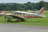 G-FBRN @ EGBS - Piper at Shobdon on the Day of the 2009 LAA Regional Strut Fly-in