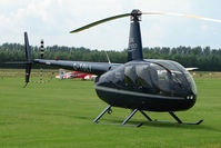 G-TOLI @ EGBS - R44 II at Shobdon on the Day of the 2009 LAA Regional Strut Fly-in - by Terry Fletcher