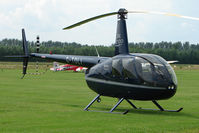 G-TOLI @ EGBS - R44 II at Shobdon on the Day of the 2009 LAA Regional Strut Fly-in
