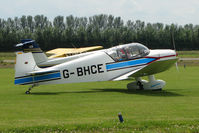 G-BHCE @ EGBS - Jodel D117A  at Shobdon on the Day of the 2009 LAA Regional Strut Fly-in - by Terry Fletcher