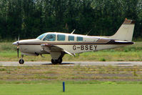 G-BSEY @ EGBS - Beech A36 at Shobdon on the Day of the 2009 LAA Regional Strut Fly-in