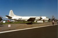 163006 @ EGDM - P-3C Orion of VX-1 at the 1992 Air Tattoo Intnl at Boscombe Down. - by Peter Nicholson