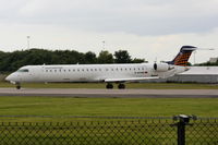 D-ACNB @ EGCC - Eurowings CRJ-900 - by Chris Hall