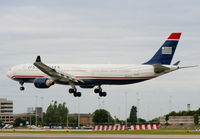 N275AY @ EGCC - US Airways - by Chris Hall