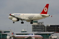 TC-JPL @ EGCC - Turkish Airlines Airbus A-320-232 - by Chris Hall