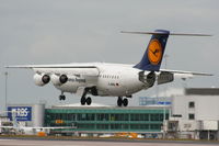 D-AVRL @ EGCC - Lufthansa Regional operated by CityLine - by Chris Hall