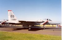 85-0097 @ EGDM - F-15C Eagle, callsign Photon 44, of 60th Fighter Squadron/33rd Fighter Wing at the 1992 Air Tattoo Intnl at Boscombe Down. - by Peter Nicholson