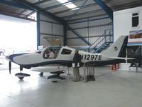 N1297E @ EGTB - Cessna LC41 exhibited at Aero Expo - by Simon Palmer