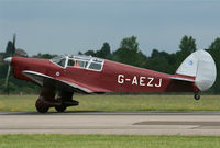G-AEZJ @ EGSX - EGSX