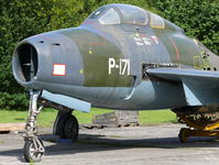 P-171 @ EHVK - Republic F-84F Thunderstreak 53-6687/P-171 Royal Netherlands Air Force - by Alex Smit