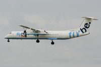 G-ECOK @ EGCC - flybe, DHC-8-402 Dash 8 - by Chris Hall