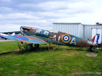 N3310 @ EGBW - Replica Spitfire IX at the Wellesbourne Wartime Museum - by Chris Hall