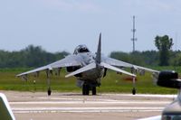 165587 @ DVN - Quad Cities Air Show, Taxiing to position for take-off - by Glenn E. Chatfield