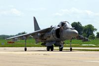 165587 @ DVN - Quad Cities Air Show, taxiing in after the display - by Glenn E. Chatfield