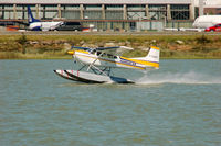 C-GZSH @ YVR - take-off from Fraser River - by metricbolt
