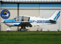 F-GDED @ LFPL - Parked in front of his airclub... - by Shunn311