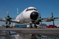 C-FBAQ @ CYZF - Buffalo Airways Lockheed Electra - by Dietmar Schreiber - VAP