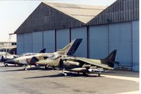 ZG501 @ EGDM - Another view of the SAOEU Harrier GR.7 at the 1992 Air Tattoo Intl at Boscombe Down. - by Peter Nicholson