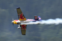 N540PB @ LOXZ - Red Bull Zivko Edge 540 - by Juergen Postl