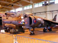 XZ991 @ EGWC - Defence College of Aeronautical Engineering BAe Harrier GR3 - by Chris Hall