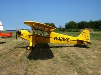 N42166 @ KSLR - Piper Cub at KSLR EAA fly-in - by Ben scarborough