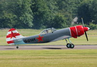 G-GYAK @ EGWC - Aerostars display team at Cosford Airshow - by Chris Hall