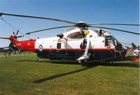 ZF115 @ EGDM - Sea King HC.4 of the Aeroplane & Armament Experimental Establishment on display at the 1992 Air Tattoo Intnl at Boscombe Down. - by Peter Nicholson