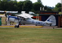 G-AMZU @ EGLM - AUSTER AIGLET at White Waltham Ex College of Aeronautics. Sadly, crashed Bicester 19th Sept 2009  - by moxy