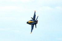 163093 @ DVN - Blue Angels at the Quad Cities Air Show, and I'm shooting into the sun. - by Glenn E. Chatfield