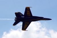 162826 @ DVN - Blue Angels at the Quad Cities Air Show, and I'm shooting into the sun. - by Glenn E. Chatfield