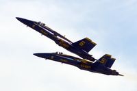 163093 @ DVN - Blue Angels at the Quad Cities Air Show, and I'm shooting into the sun. #5 is 162826