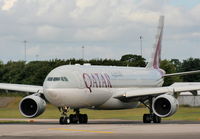 A7-AEO @ EGCC - Qatar Airways - by Chris Hall
