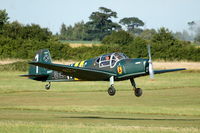 G-GLSU @ EGTH - G-GLSU departing the Shuttleworth Military Pagent air Display July 09 - by Eric.Fishwick
