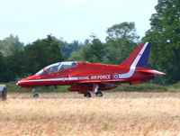 XX294 @ EHVK - British Aerospace Hawk T1 XX294 Royal Air Force Red Arrows - by Alex Smit