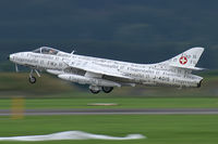 HB-RVS @ LOXZ - Hawker Hunter